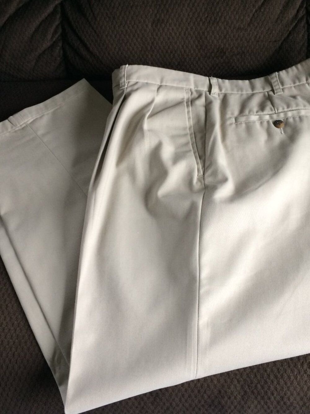 Haggar Men's Classic Khaki Pants Size 40Wx30L